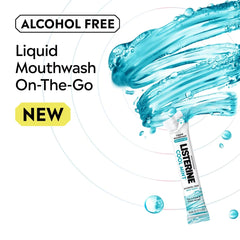 Listerine On-The-Go Alcohol-Free Cool Mint Mouthwash Packets - 0.33 fl oz/15ct