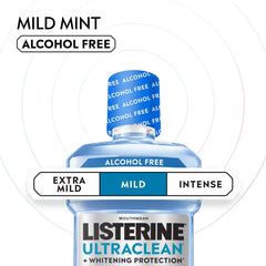 Listerine Ultraclean Alcohol-Free Tartar Control Mild Mouthwash - Arctic Mint - 500ml