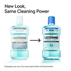 Listerine Alcohol-Free Mild Mouthwash - Cool Mint - 1L: Menthol Primary, Single Pack